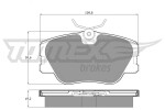 TOMEX Brakes Piduriklotsi komplekt,  ketaspidur TX 10-21