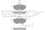 TOMEX Brakes TX 10-671