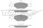 TOMEX Brakes Piduriklotsi komplekt,  ketaspidur TX 10-794