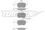 TOMEX Brakes Piduriklotsi komplekt,  ketaspidur TX 10-942