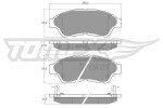 TOMEX Brakes Piduriklotsi komplekt,  ketaspidur TX 10-96