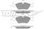TOMEX Brakes  Piduriklotsi komplekt,ketaspidur TX 11-29