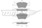 TOMEX Brakes Piduriklotsi komplekt,  ketaspidur TX 11-471