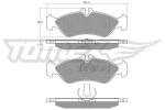 TOMEX Brakes Piduriklotsi komplekt,  ketaspidur TX 11-50