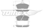 TOMEX Brakes Piduriklotsi komplekt,  ketaspidur TX 11-51