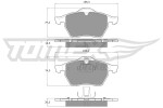 TOMEX Brakes Piduriklotsi komplekt,  ketaspidur TX 12-25