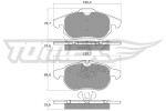 TOMEX Brakes Piduriklotsi komplekt,  ketaspidur TX 13-04
