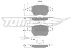 TOMEX Brakes Piduriklotsi komplekt,  ketaspidur TX 13-11