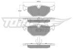 TOMEX Brakes Piduriklotsi komplekt,  ketaspidur TX 13-17