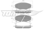 TOMEX Brakes Piduriklotsi komplekt,  ketaspidur TX 13-61
