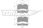 TOMEX Brakes Piduriklotsi komplekt,  ketaspidur TX 13-65