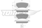 TOMEX Brakes Piduriklotsi komplekt,  ketaspidur TX 13-75