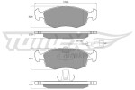 TOMEX Brakes Piduriklotsi komplekt,  ketaspidur TX 14-11