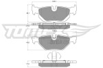 TOMEX Brakes Piduriklotsi komplekt,  ketaspidur TX 14-36