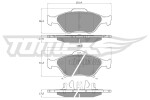 TOMEX Brakes Piduriklotsi komplekt,  ketaspidur TX 15-00