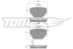 TOMEX Brakes Piduriklotsi komplekt,  ketaspidur TX 15-07