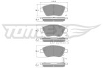 TOMEX Brakes Piduriklotsi komplekt,  ketaspidur TX 15-20