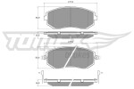 TOMEX Brakes Piduriklotsi komplekt,  ketaspidur TX 15-36
