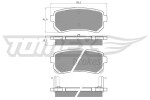 TOMEX Brakes Piduriklotsi komplekt,  ketaspidur TX 15-66
