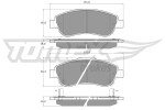 TOMEX Brakes Piduriklotsi komplekt,  ketaspidur TX 15-70