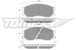 TOMEX Brakes Piduriklotsi komplekt,  ketaspidur TX 16-42