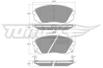 TOMEX Brakes Piduriklotsi komplekt,  ketaspidur TX 16-44