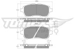 TOMEX Brakes Piduriklotsi komplekt,  ketaspidur TX 16-47