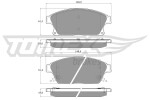 TOMEX Brakes Piduriklotsi komplekt,  ketaspidur TX 16-51