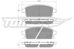 TOMEX Brakes Piduriklotsi komplekt,  ketaspidur TX 16-52