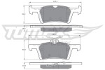 TOMEX Brakes Piduriklotsi komplekt,  ketaspidur TX 17-02