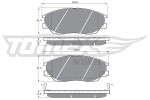 TOMEX Brakes Piduriklotsi komplekt, ketaspidur TX 17-09
