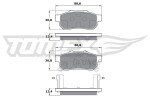 TOMEX Brakes Piduriklotsi komplekt,  ketaspidur TX 17-22