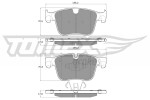 TOMEX Brakes  Piduriklotsi komplekt,ketaspidur TX 17-291