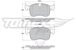 TOMEX Brakes Piduriklotsi komplekt,  ketaspidur TX 17-29