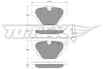 TOMEX Brakes Piduriklotsi komplekt,  ketaspidur TX 17-34