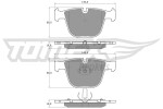 TOMEX Brakes Piduriklotsi komplekt,  ketaspidur TX 17-38