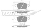 TOMEX Brakes Piduriklotsi komplekt,  ketaspidur TX 17-75