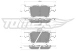 TOMEX Brakes Piduriklotsi komplekt,  ketaspidur TX 17-76