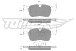 TOMEX Brakes Piduriklotsi komplekt,  ketaspidur TX 18-35
