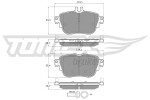 TOMEX Brakes Piduriklotsi komplekt,  ketaspidur TX 18-76