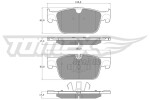 TOMEX Brakes Piduriklotsi komplekt,  ketaspidur TX 18-86