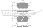 TOMEX Brakes Piduriklotsi komplekt,  ketaspidur TX 18-871