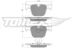 TOMEX Brakes Piduriklotsi komplekt,  ketaspidur TX 19-29
