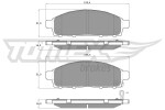 TOMEX Brakes Piduriklotsi komplekt,  ketaspidur TX 19-31