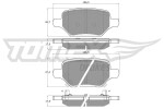 TOMEX Brakes Piduriklotsi komplekt,  ketaspidur TX 19-80