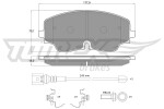 TOMEX Brakes TX 19-87
