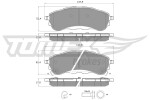 TOMEX Brakes Piduriklotsi komplekt,  ketaspidur TX 19-94