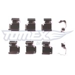 TOMEX Brakes  Lisakomplekt, ketaspiduriklotsid TX 43-01