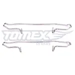 TOMEX Brakes  Lisakomplekt, ketaspiduriklotsid TX 43-02
