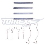 TOMEX Brakes  Lisakomplekt, ketaspiduriklotsid TX 43-10